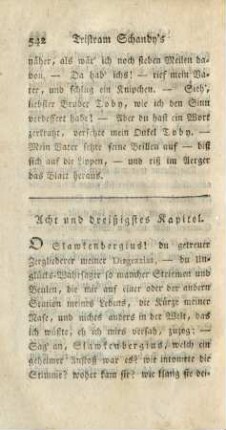 Acht und dreißigstes Kapitel