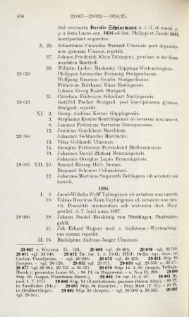 434-440, Matrikel 29088-29257 (1695-1696)