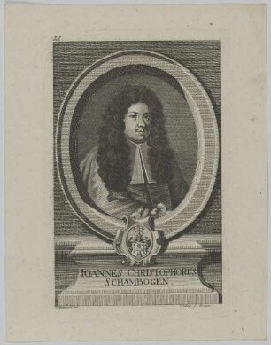Bildnis des Ioannes Christophorus Schambogen