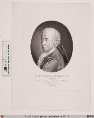 Bildnis Johann Caspar Fuessli d. Ä.