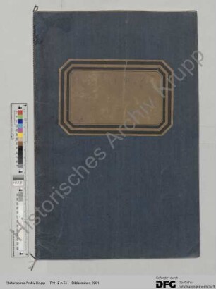 Register zum Hauptbuch von 1839 bis 1843 (siehe FAH 2 A 49)
