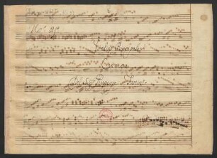 Konzerte; vl, strings, cor (2); E-Dur; CapT 555/108; D 49