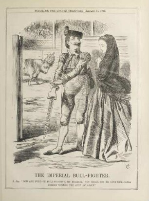 The imperial bull-fighter