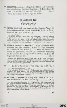 Geschichte (Nr. 391-578)