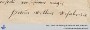 [Provenienz]: Well, Peter