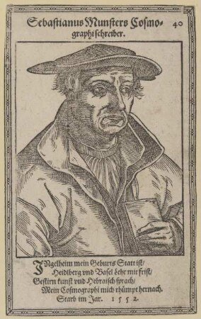 Bildnis des Sebastianus Munsters