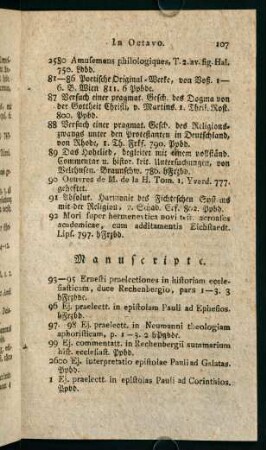 Manuscripte