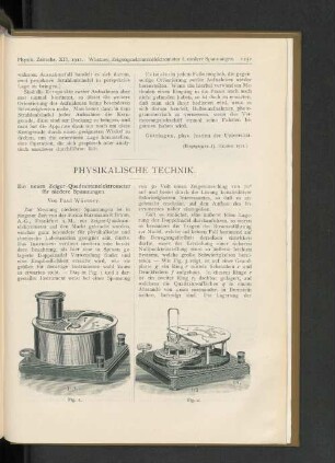 Physikalische Technik