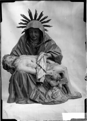 Heiligkreuztal Kloster Heiligkreuztal Klosterkirche Pieta vom Altar der schmerzhaften Mutter (um 1600)