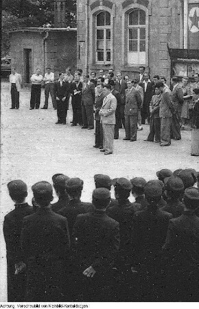 Besuch des Außenministers der Demokratischen Volksrepublik Korea (Nordkorea), Juli 1954