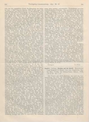 504-505 [Rezension] Saphir, Adolph, Christus und die Schrift