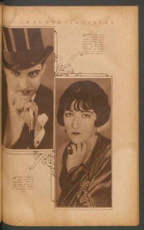 Dos grandes artístas
