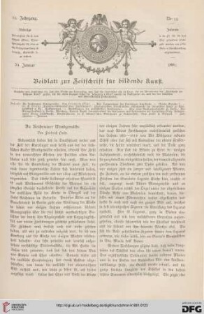Heft 15 (20. Januar 1881)