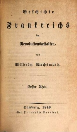 Geschichte Frankreichs im Revolutionszeitalter, 1