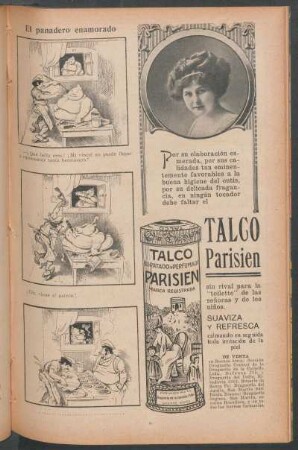 El panadero enamorado - [Cómic]