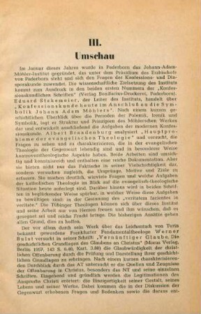 511-512 [Rezension] Bulst, Werner, Vernünftiger Glaube