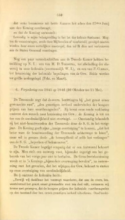 6. Vergadering van 1845 op 1846