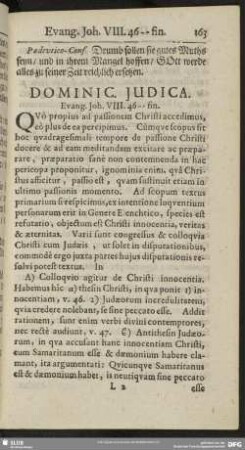 Dominic. Judica. Evang. Joh. VIII. 46-fin.
