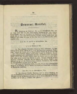 Separat-Artikel