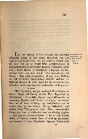 Den dansk-tydske Krig i Aarene 1848 - 50 : udarbejdet paa Grundlag af officielle Documenter og med Krigsministeriets Tilladelse udgivet af Generalstaben. 1,2,2, Krigen i 1848 ; 2,2