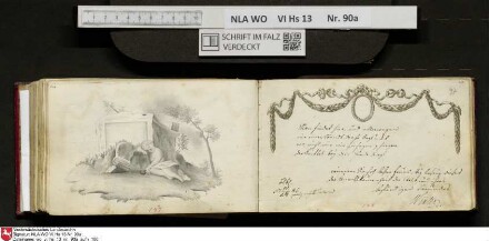 Stammbuch des Ernst Philipp Ludwig Zellmann (1763-1795) aus
                           Braunschweig