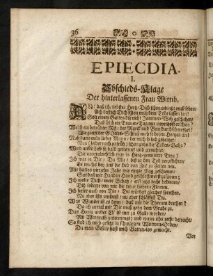 36-48, Epicedia