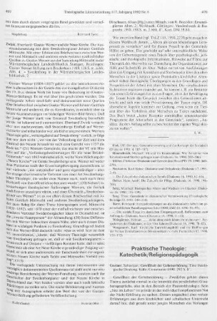 470-472 [Rezension] Greiner, Sebastian, Gewissheit der Gebetserhörung