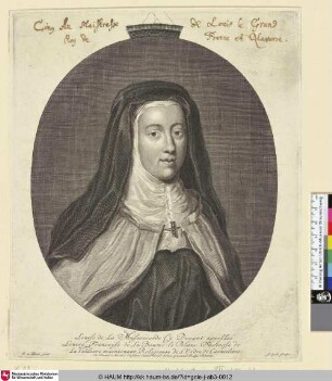 Louise de la Misericorde [Françoise-Louise de LaBaume LeBlanc de La Vallière als Nonne]