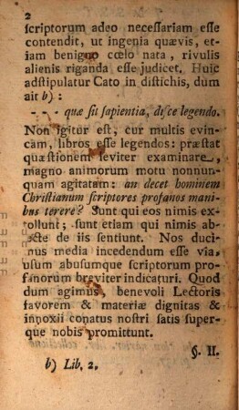 Exercitium acad. de usu et abusu scriptorum profanorum