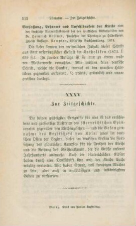 512 Zur Zeitgeschichte