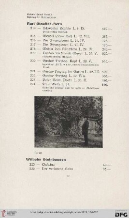 Wilhelm Steinhausen (Nr. 225-229)