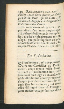 De l'Ambition.