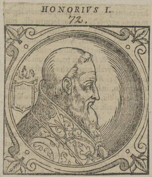 Bildnis des Papstes Honorius I.