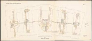 Landgericht I und Amtsgericht I, Berlin-Mitte: Grundriss des Heizgeschosses 1:150