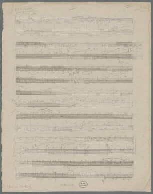 Trios, vl, vla, vlc, op.32, a-Moll, Excerpts - BSB Mus.ms. 23178-4 : [without title?]