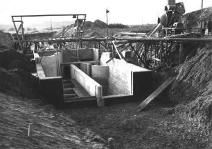 Umgehungskanal Gerlachshausen-Volkach/Main im Bau
