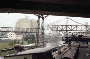 Basel: Rheinhafen, vom Verschiebebahnhof, Weil