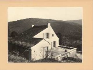 Haus Schlemmer, Heidelberg-Ziegelhausen: Terrasse
