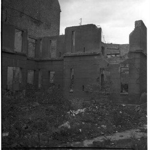 Negativ: Ruine, Cranachstraße 37, 1953