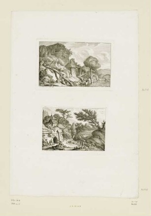 Wäscherinnen, aus: "Varietés de gravures"