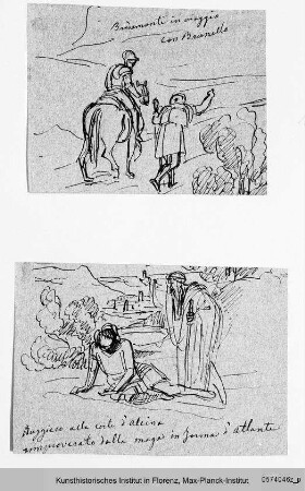 Ruggiero und Atlante (Ariost, Orlando Furioso)