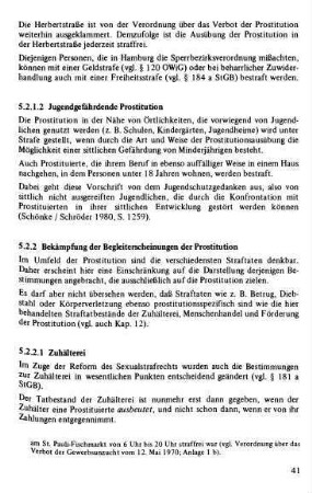 5.2.1.2 Jugendgefährdende Prostitution
