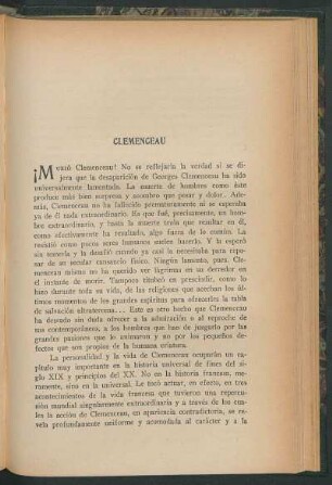 Clemenceau
