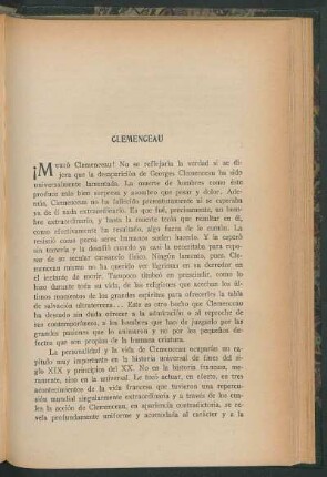 Clemenceau
