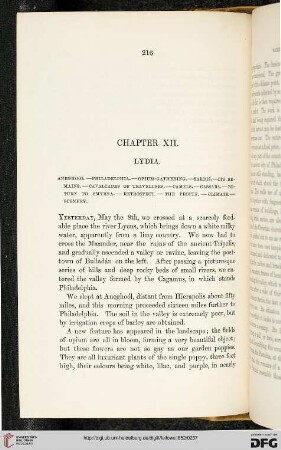 Chapter XII: Lydia