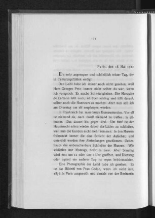 Paris, den 18. Mai 1912