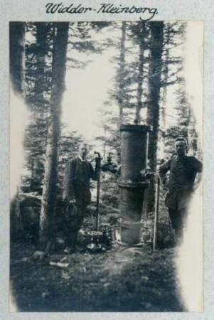 Foto des Widders auf dem Kleinberg