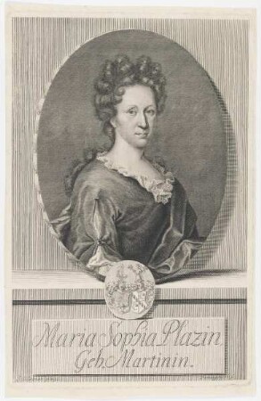 Bildnis der Maria Sophia Plazin