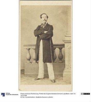 Porträt des Eugène Modeste Edmond Lepoittevin