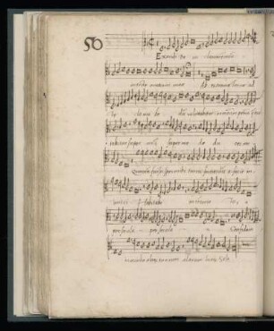 50. Exaudi deus clamorem meum